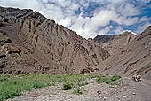 Ladakh - Hemis area famous for the trekking possibilities and for the Hemis Gompa.